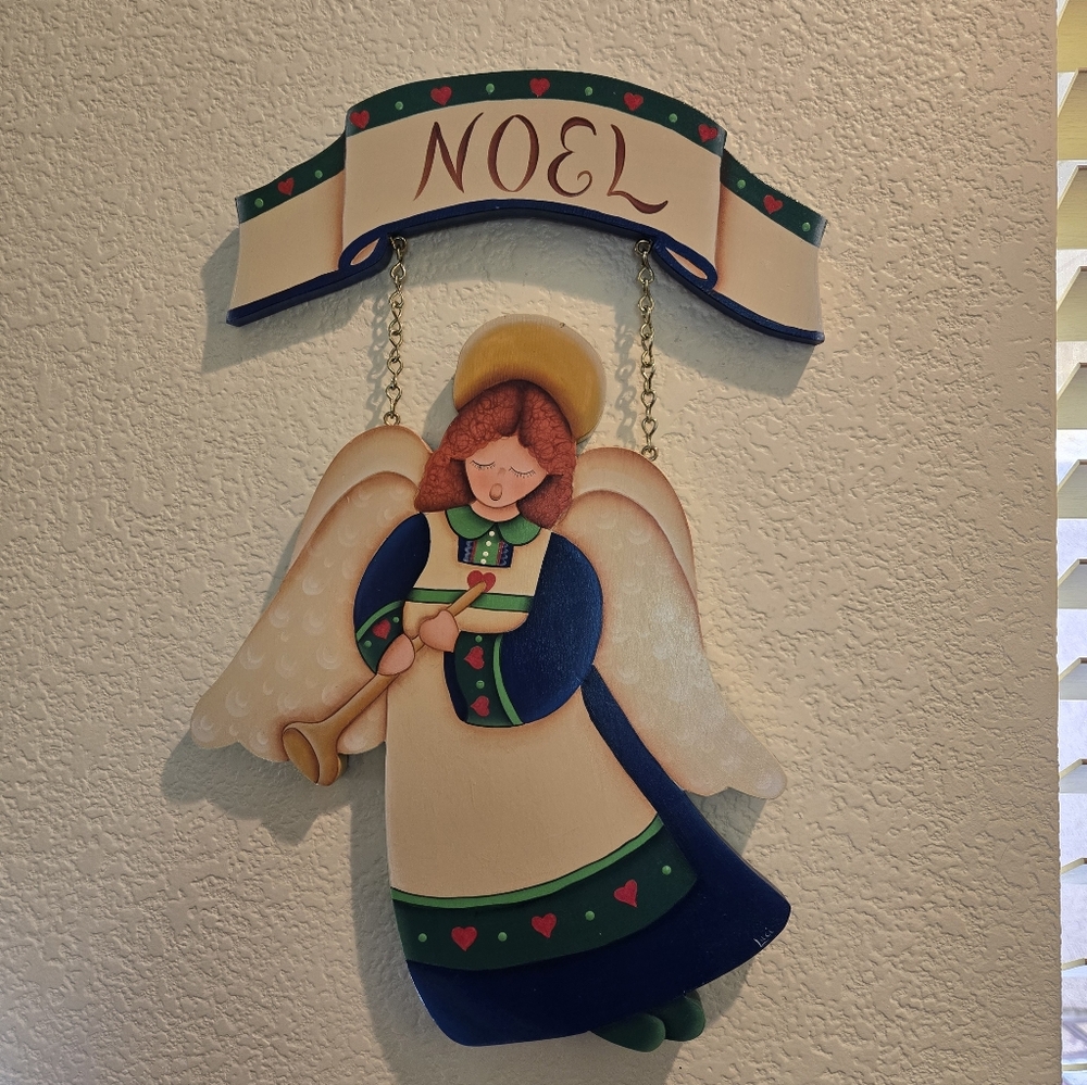 Noel Angel Wall Hanging Decor